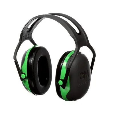 3M PELTOR X1A X Series Earmuffs, over-the-head. Each