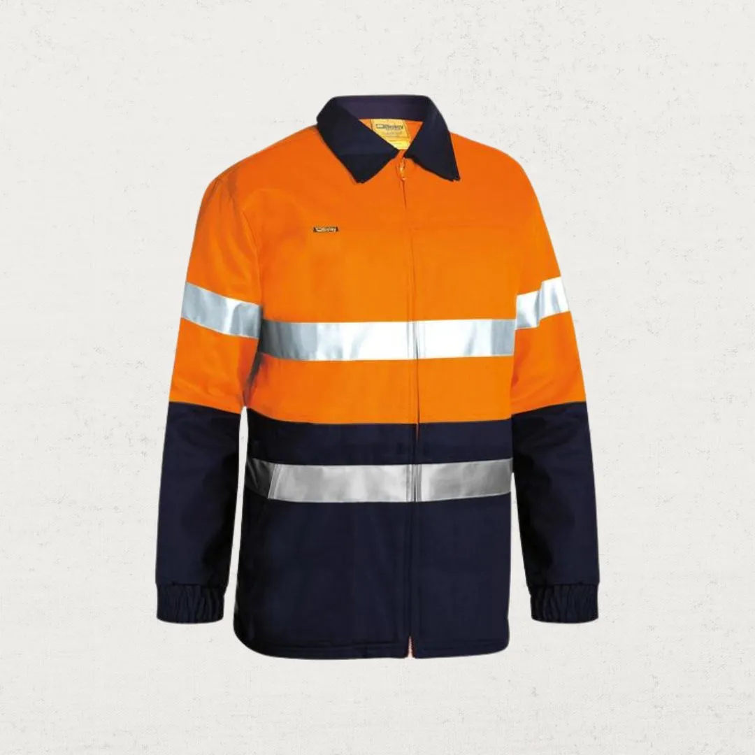 3M Taped Hi Vis Cotton Drill Jacket