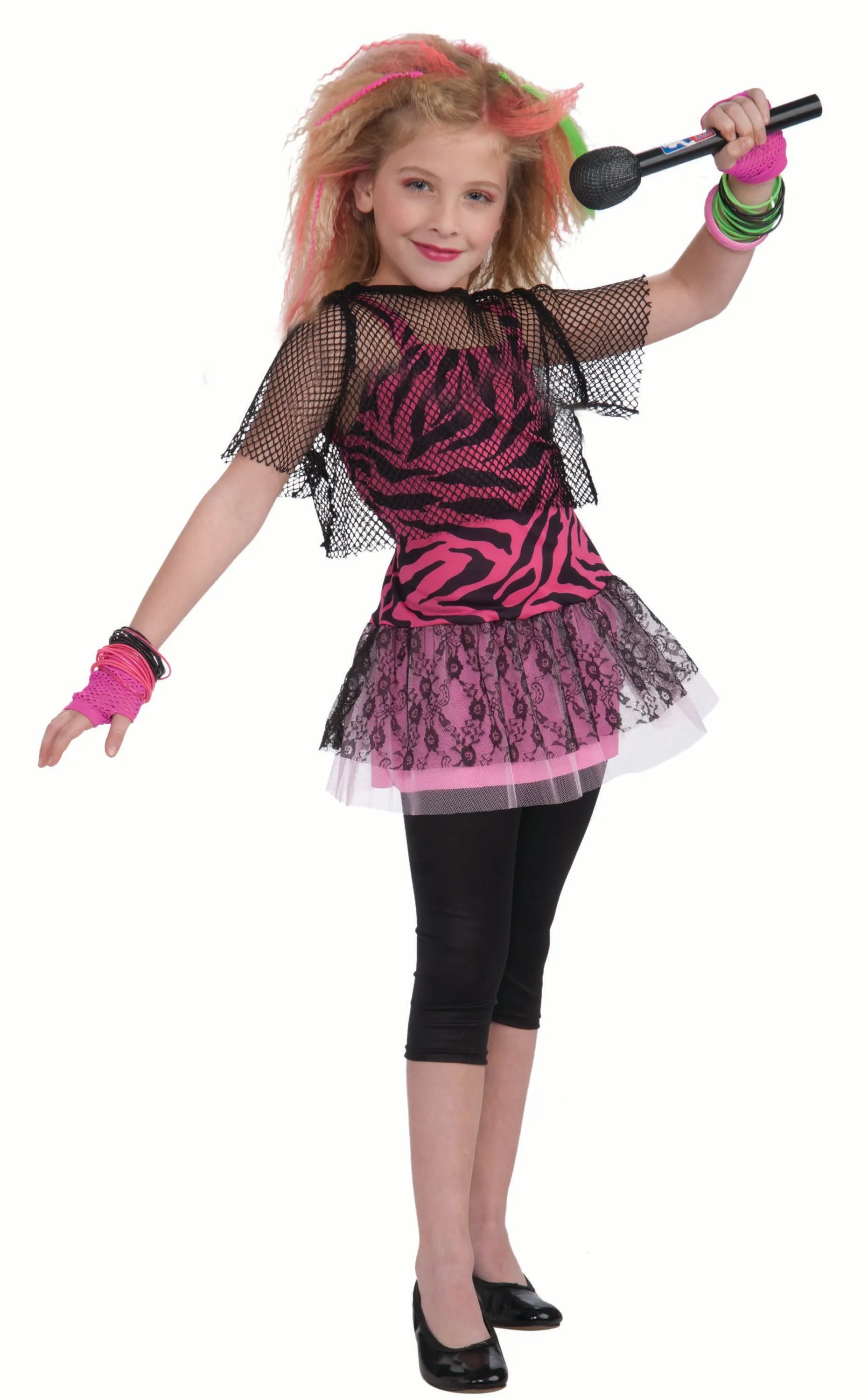 80's Rock Star Girls Costume