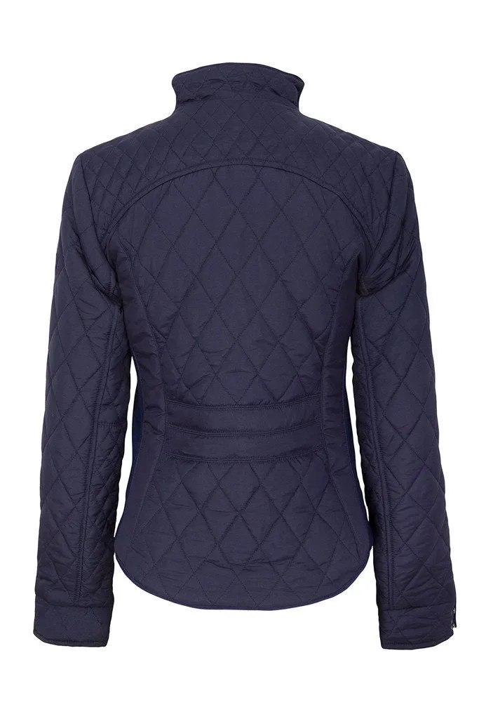 Adults Quilted Jacket - Racey - Navy