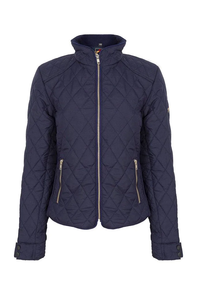 Adults Quilted Jacket - Racey - Navy