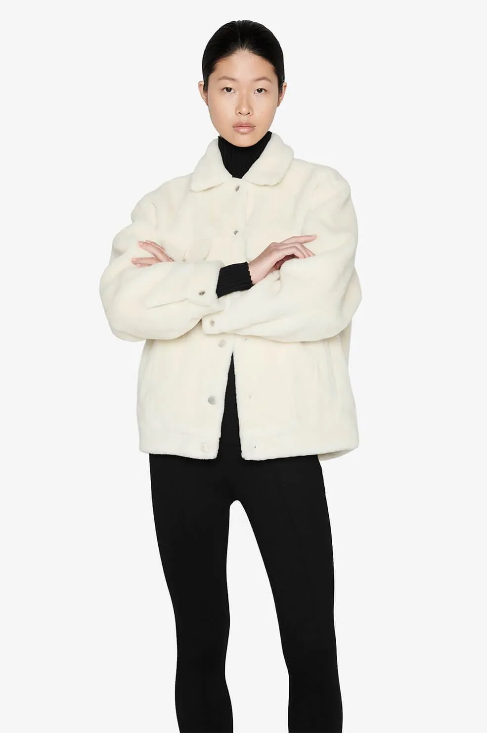 Anine Bing - Rory Jacket in Cream