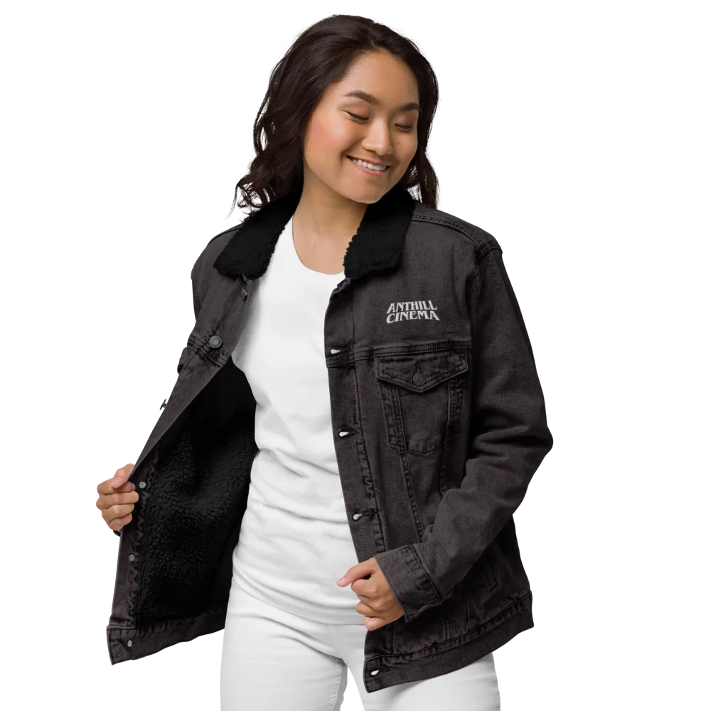 Anthill Cinema Record Breaking Womens Denim Sherpa Jacket