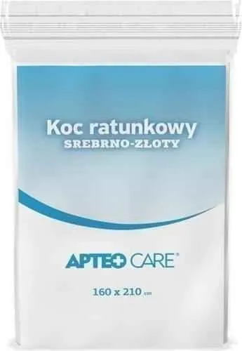 Apteo Care Emergency blanket 210 x 160 cm x 1 piece