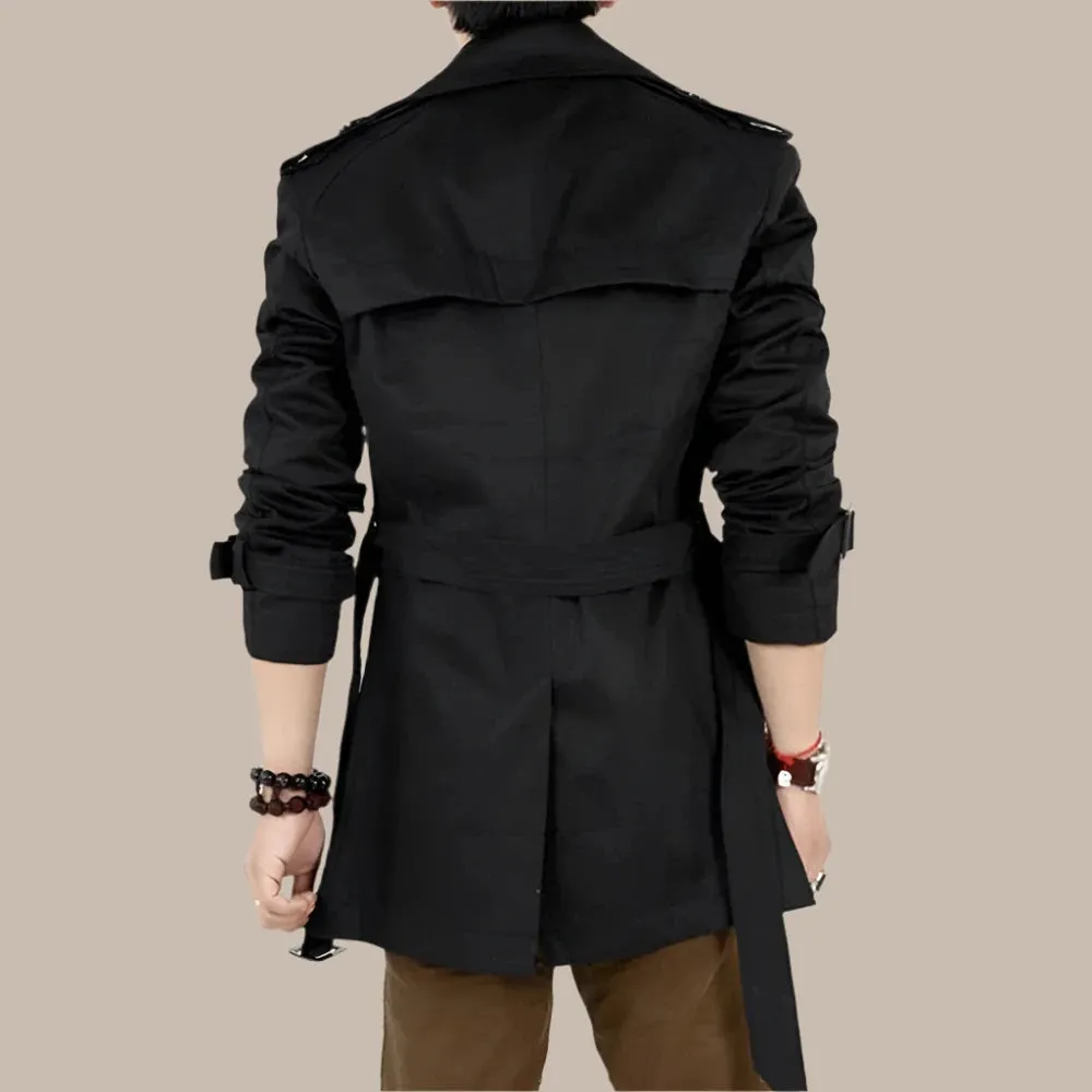 Autumn & Winter Mens Trench Coat