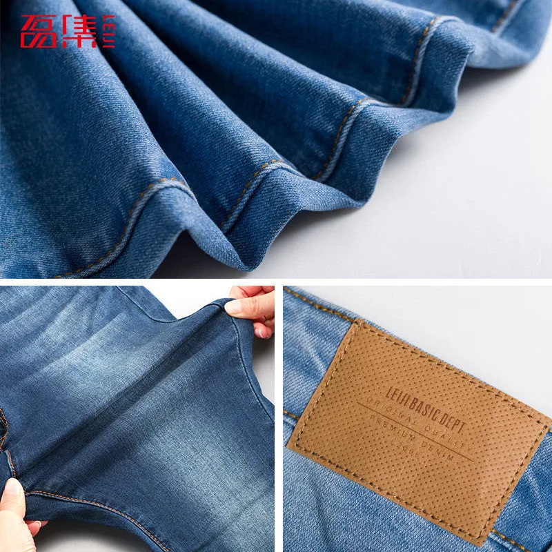 Autumn Fashion S- 6XL High Waist jeans High Elastic plus size Women Jeans woman femme washed casual skinny pencil Denim pants