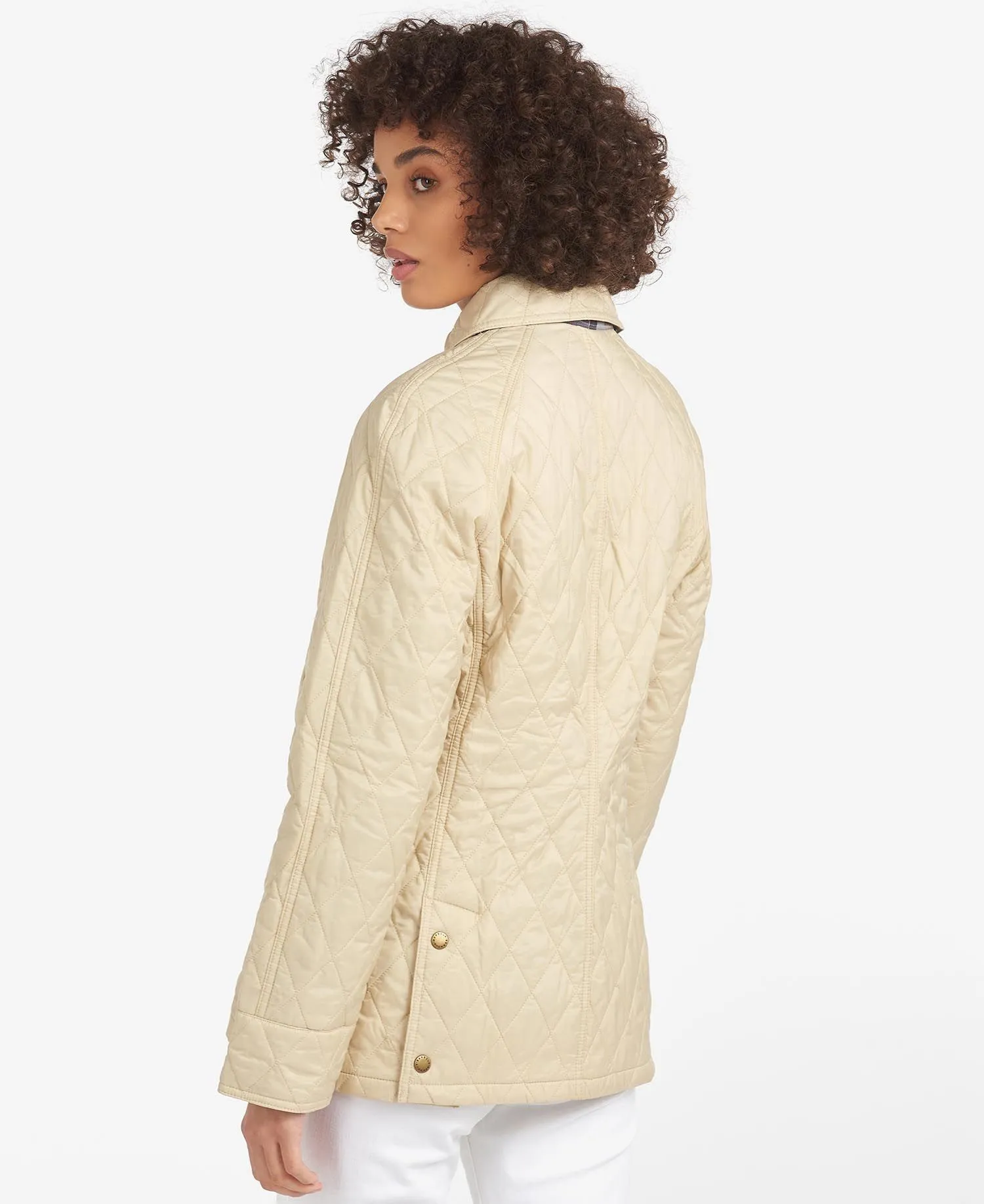 Barbour Beadnell Quilt Jacket - Summer Pearl