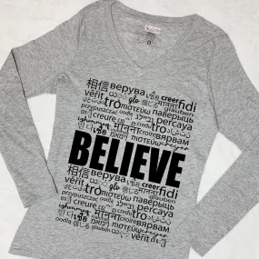 Believe in Translation Long-Sleeve T-Shirt