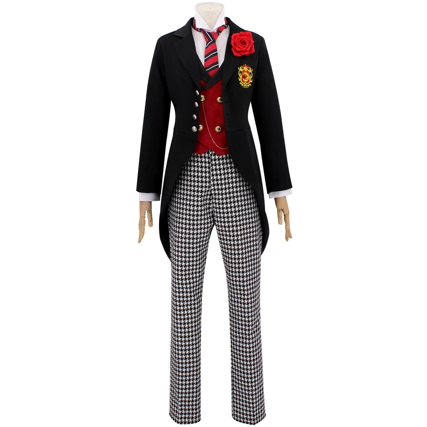 Black Butler Public School Arc Edgar Redmond Cosplay Costume