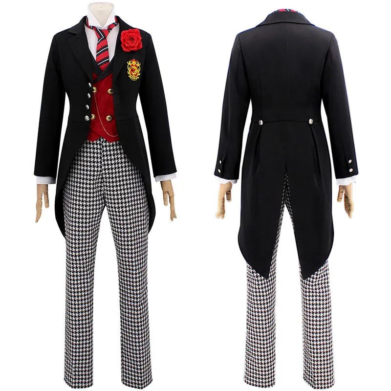 Black Butler Public School Arc Edgar Redmond Cosplay Costume