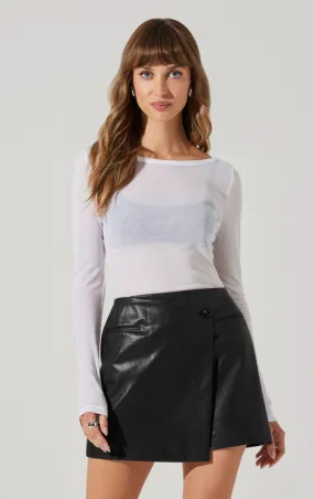 Black Lindsay Skirt