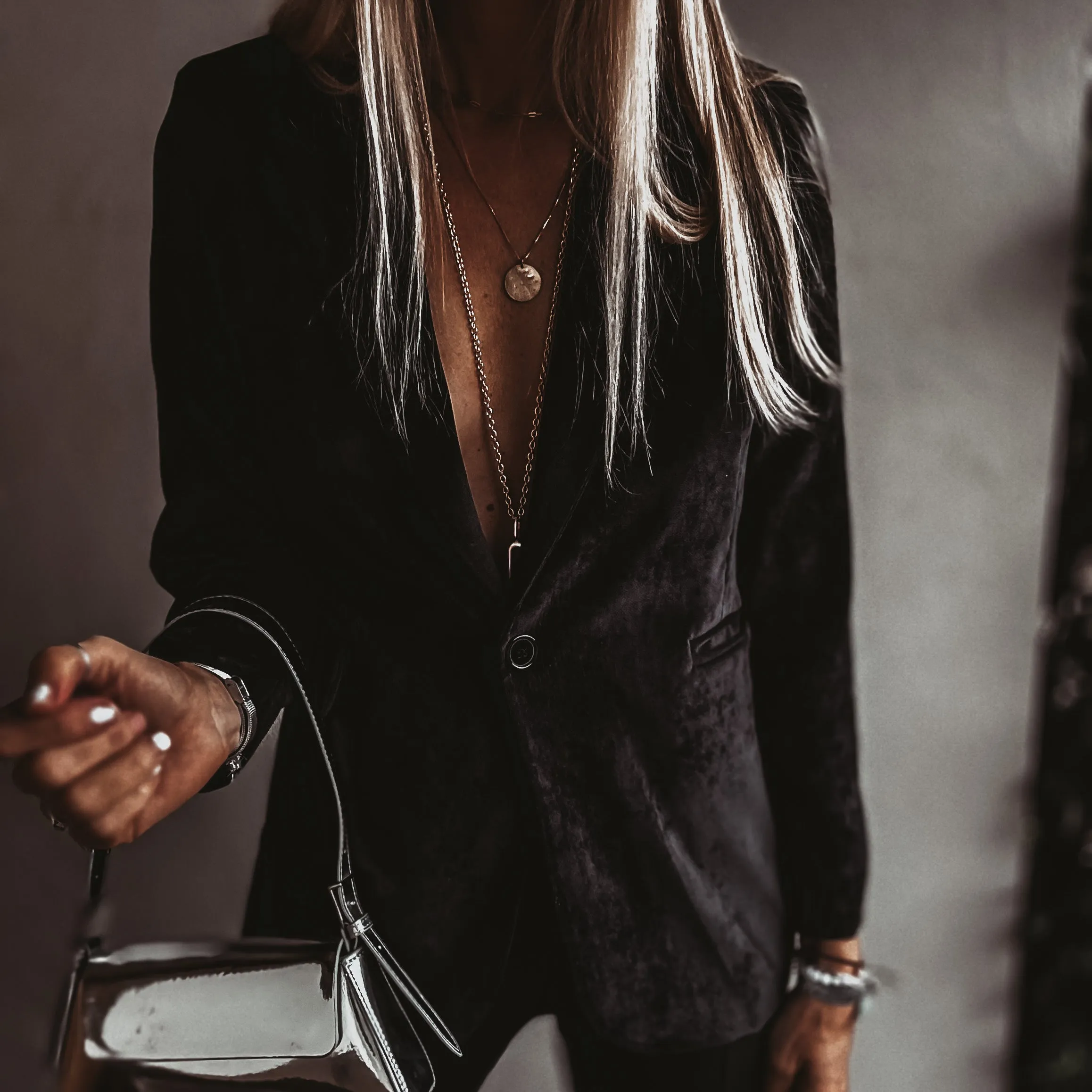 Black Lyon velvet blazer *NEW*