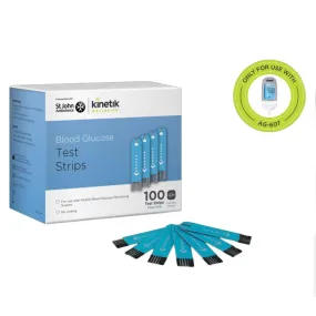 Blood Glucose Test Strips x 100 (for AG-607)