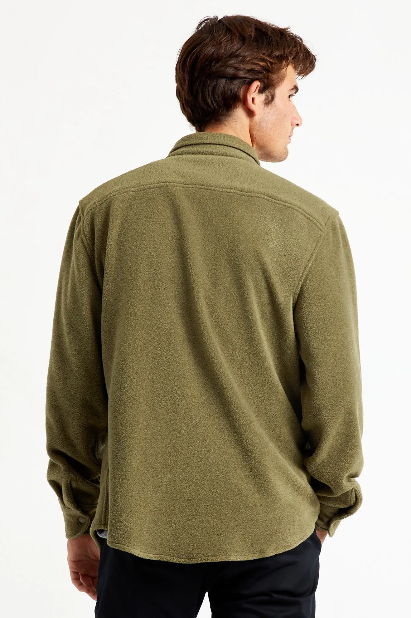 Bowery L/S Fleece - Military Olive