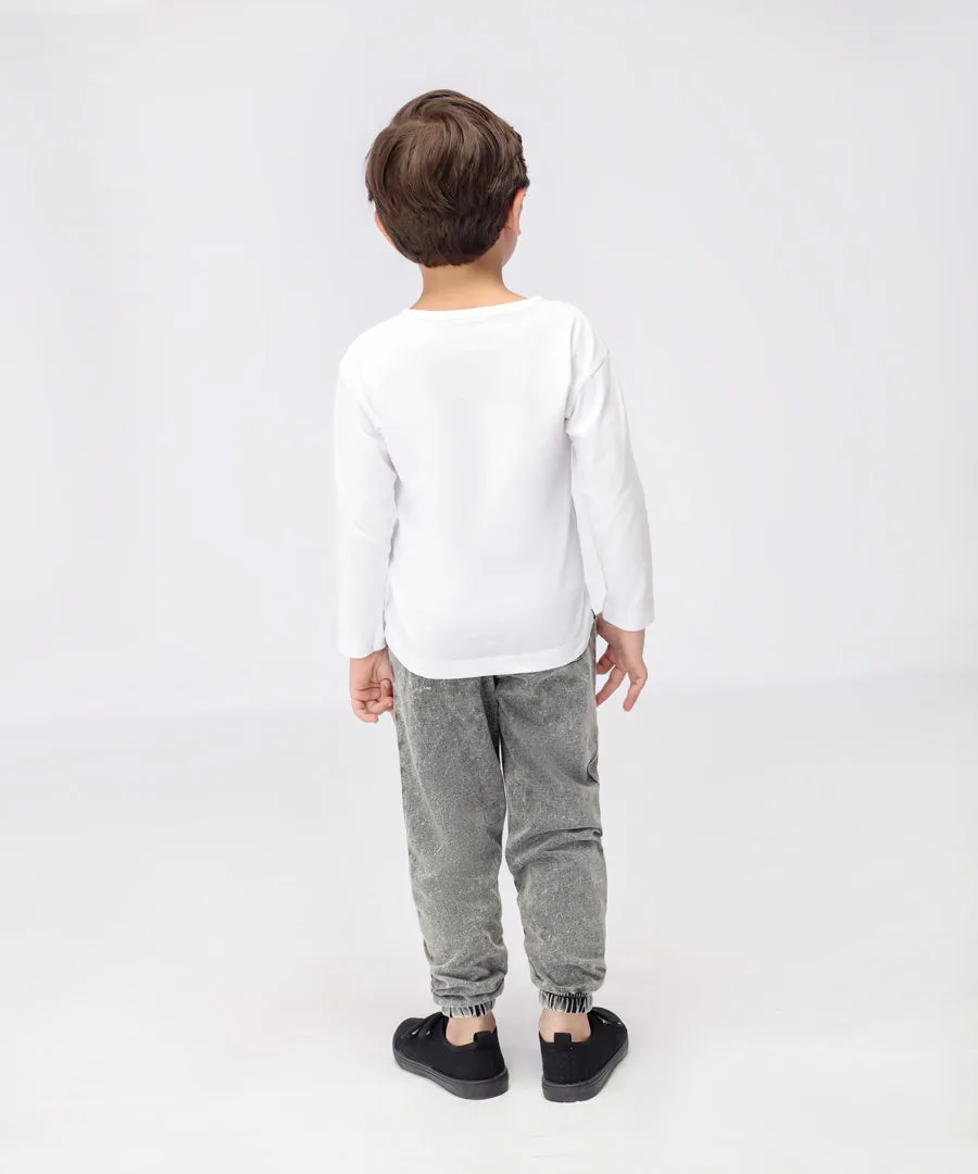 Boys' Long Sleeve Henley Shirt