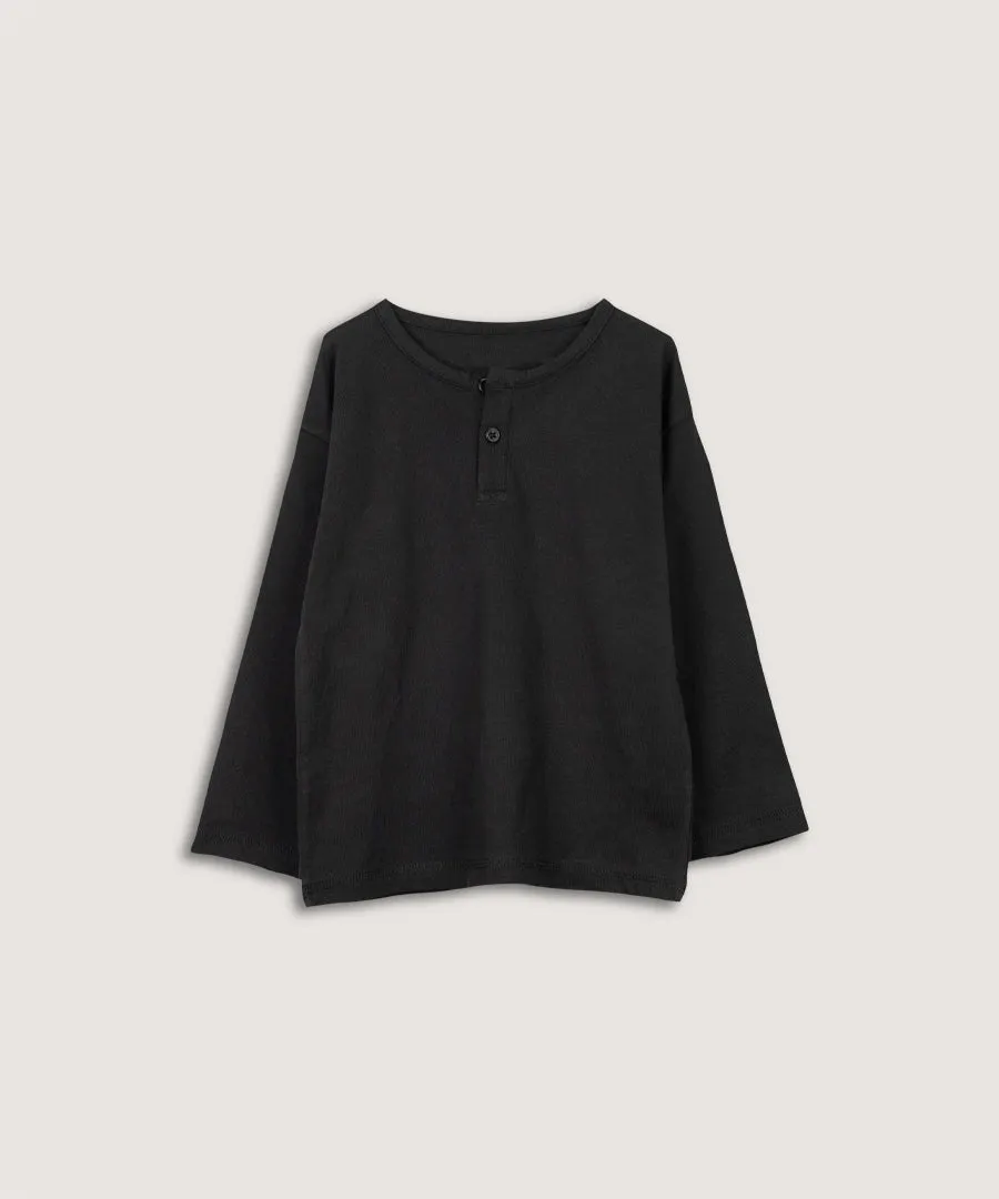 Boys' Long Sleeve Henley Shirt