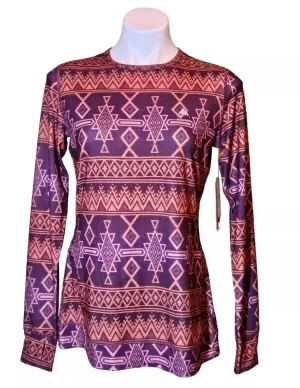 Burton Womens Midweight Crew Thermal Top - Starling Mojave