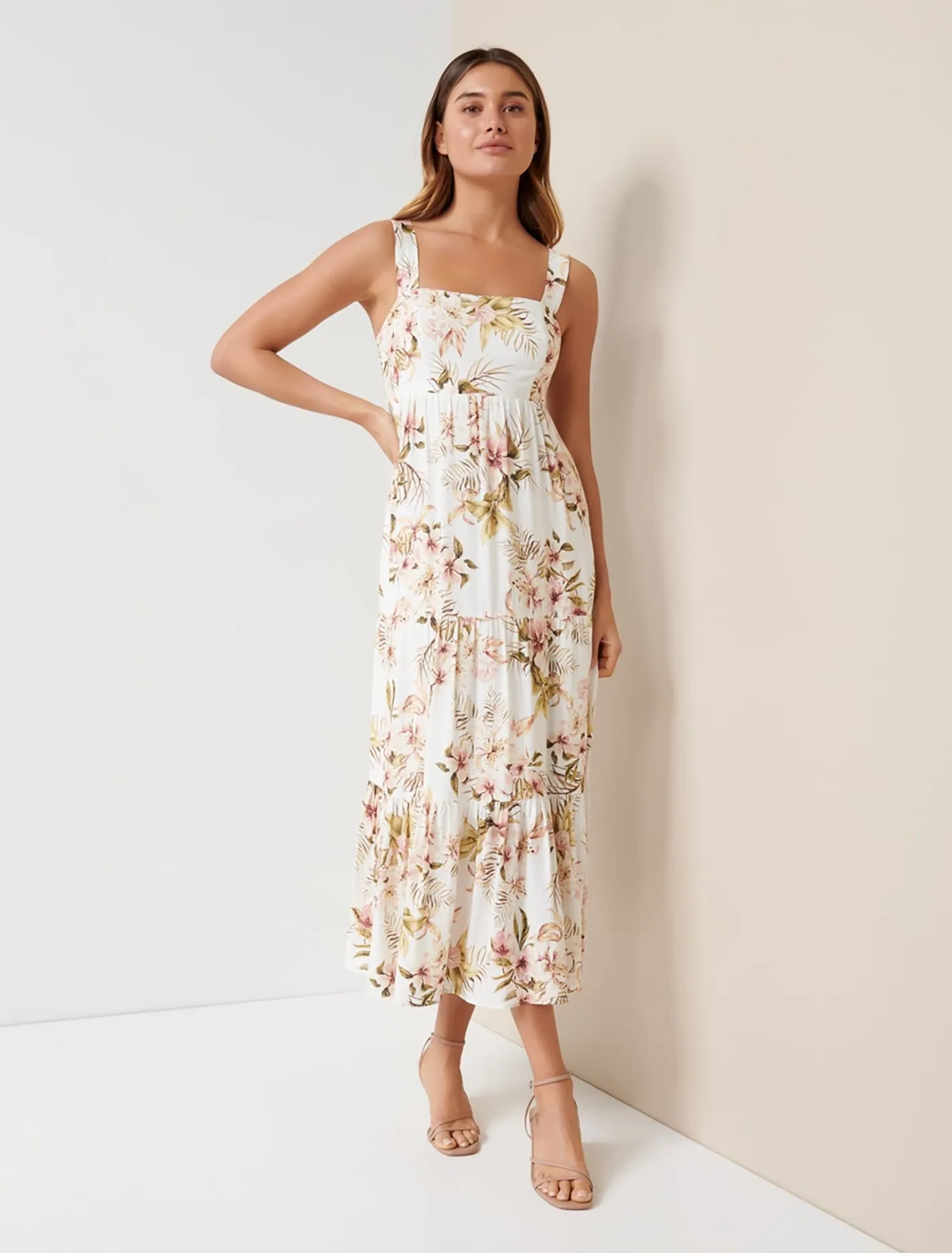 Cami Tiered Maxi Dress