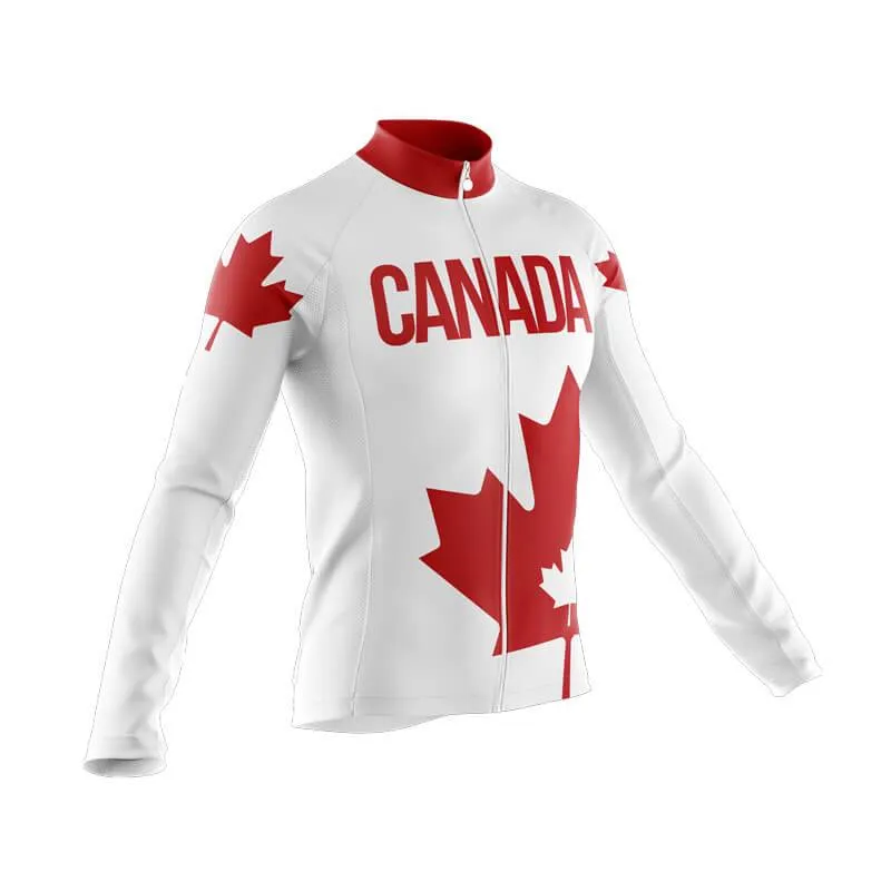 Canada Leaf (WHITE) Thermal Club Jersey