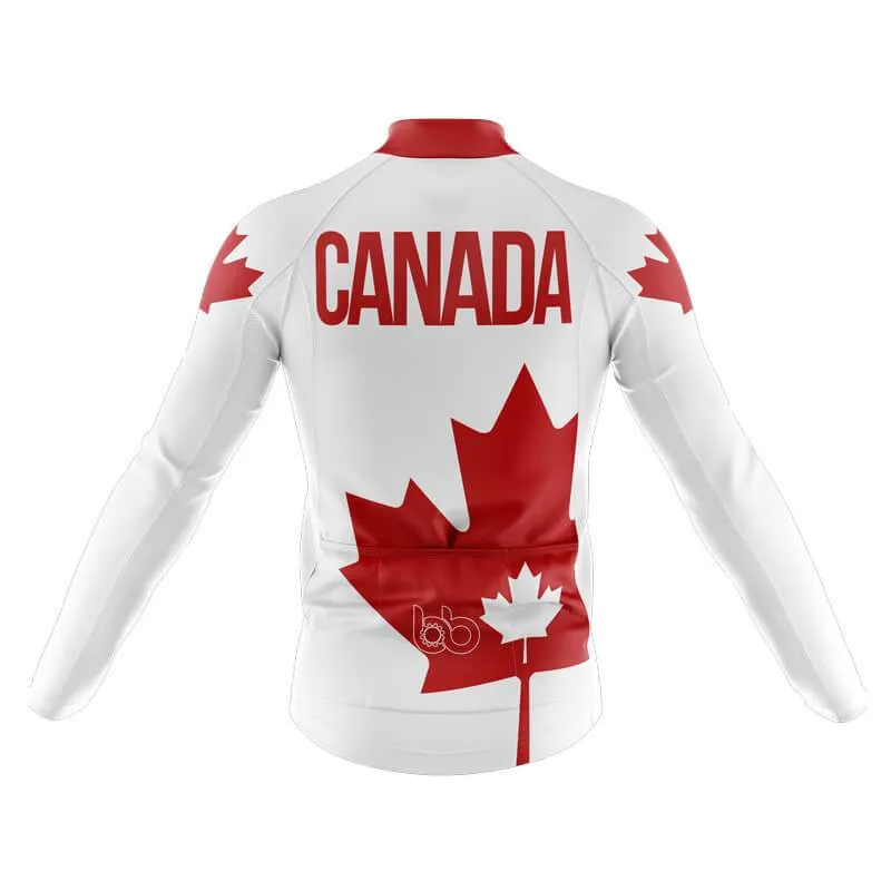 Canada Leaf (WHITE) Thermal Club Jersey