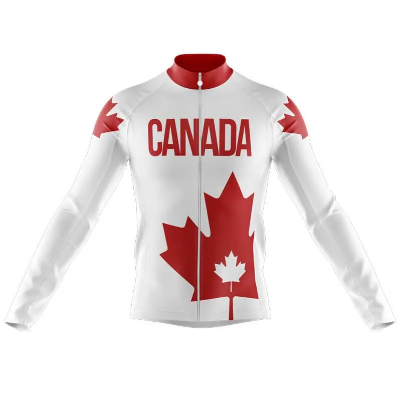 Canada Leaf (WHITE) Thermal Club Jersey