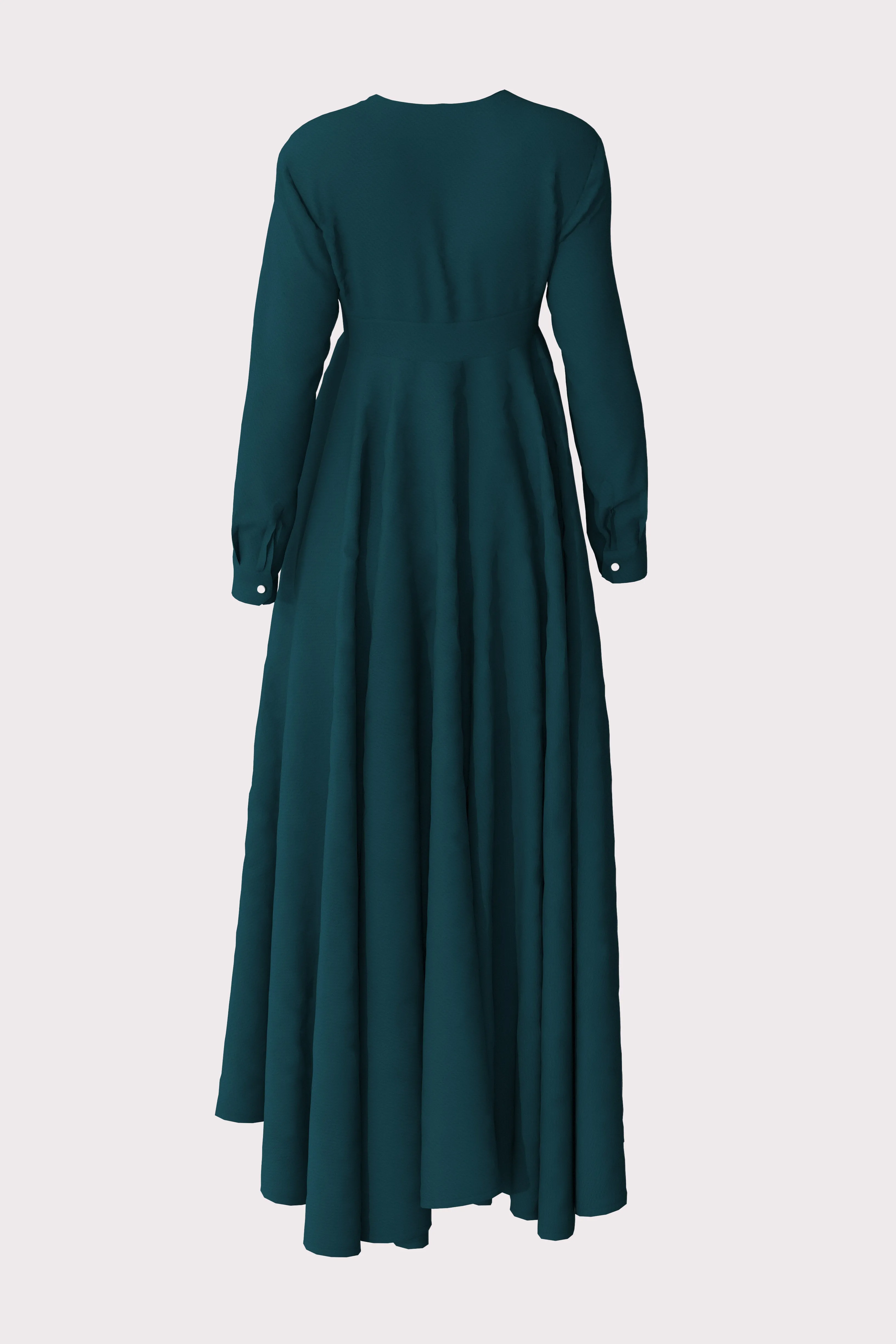 Cassandra Maxi Dress - Teal