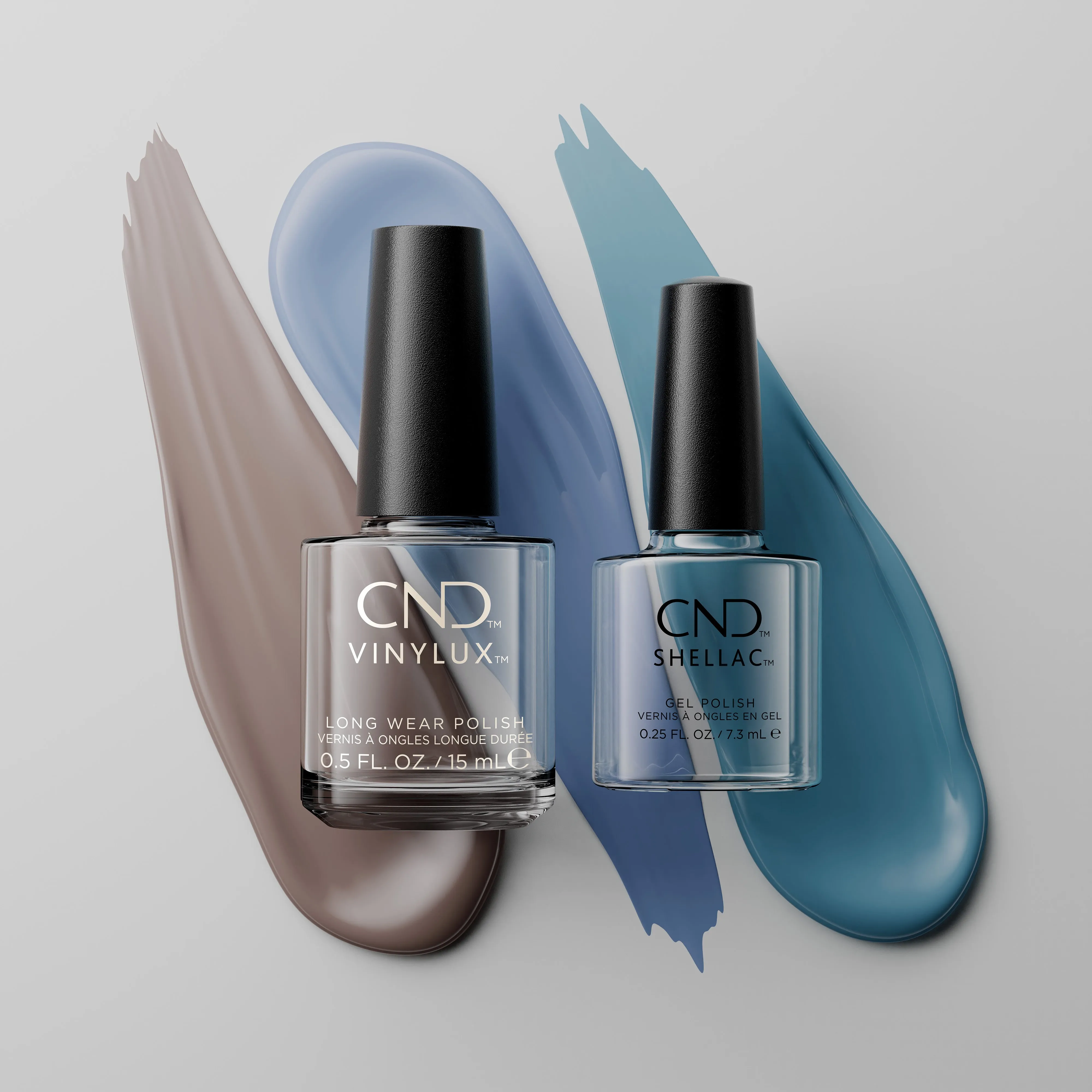 CND - Shellac Xpress5 Combo - Base, Top & Vintage Blue Jeans (0.25 oz)