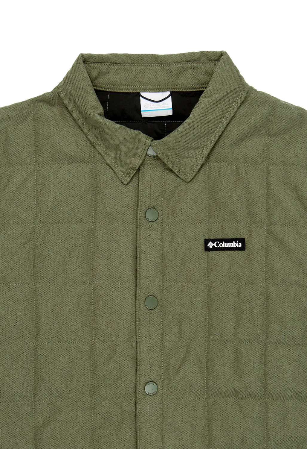 Columbia Men's Landroamer Quilted Shirt Jacket - Stone Green