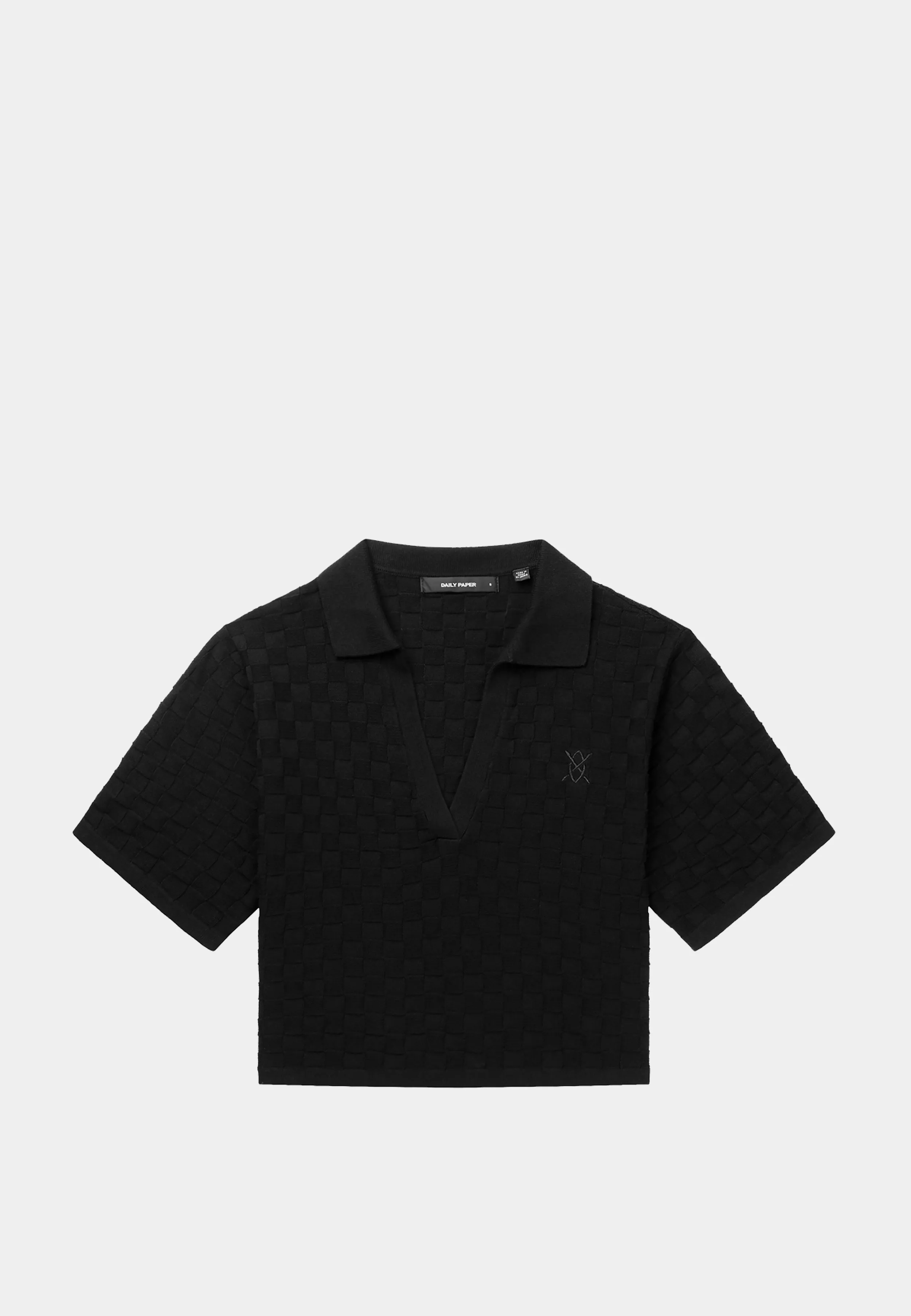 DAILY PAPER Patty SS Polo - Black