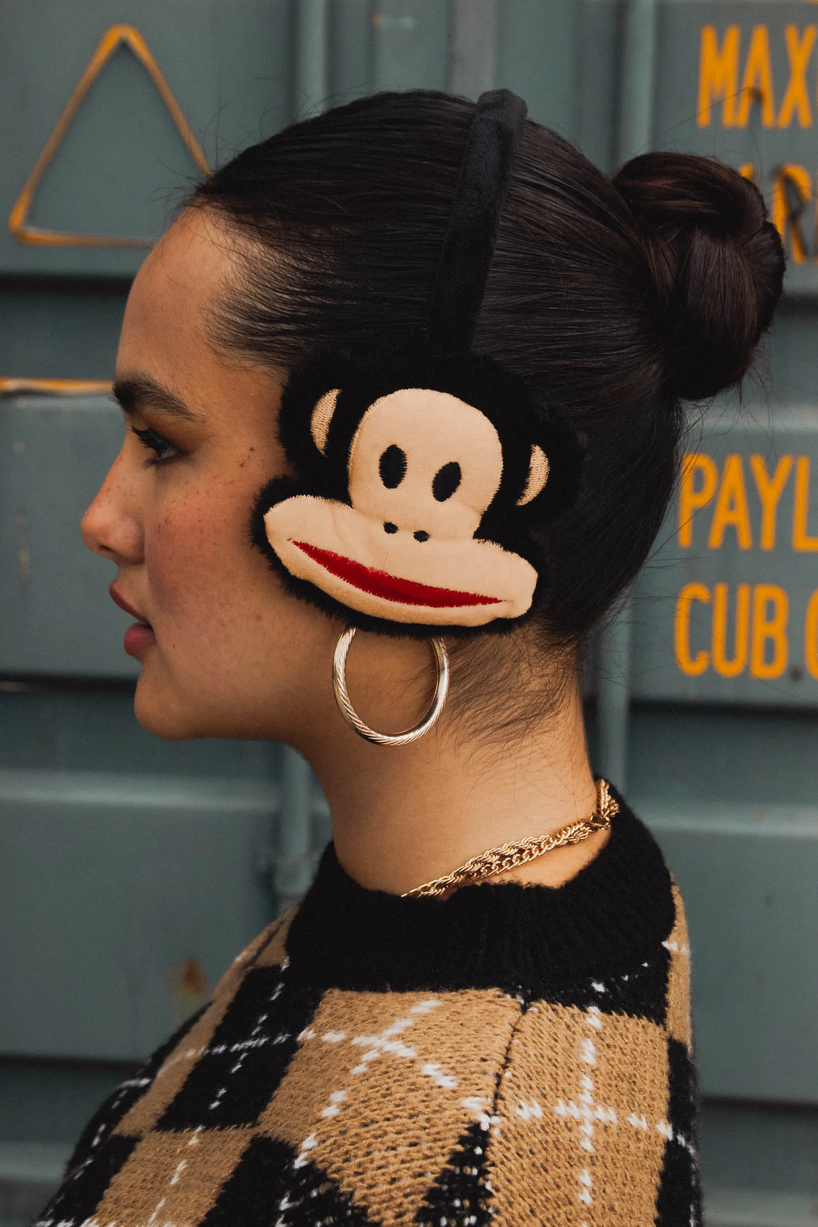 Daisy Street x Paul Frank - Julius Monkey Ear Muffs