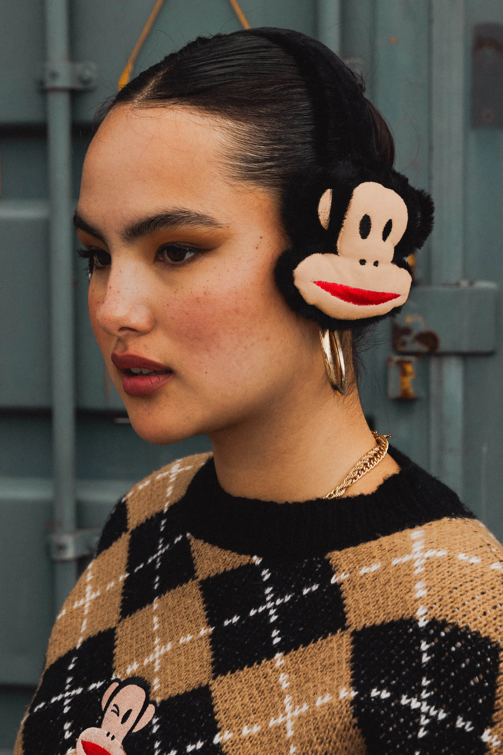 Daisy Street x Paul Frank - Julius Monkey Ear Muffs