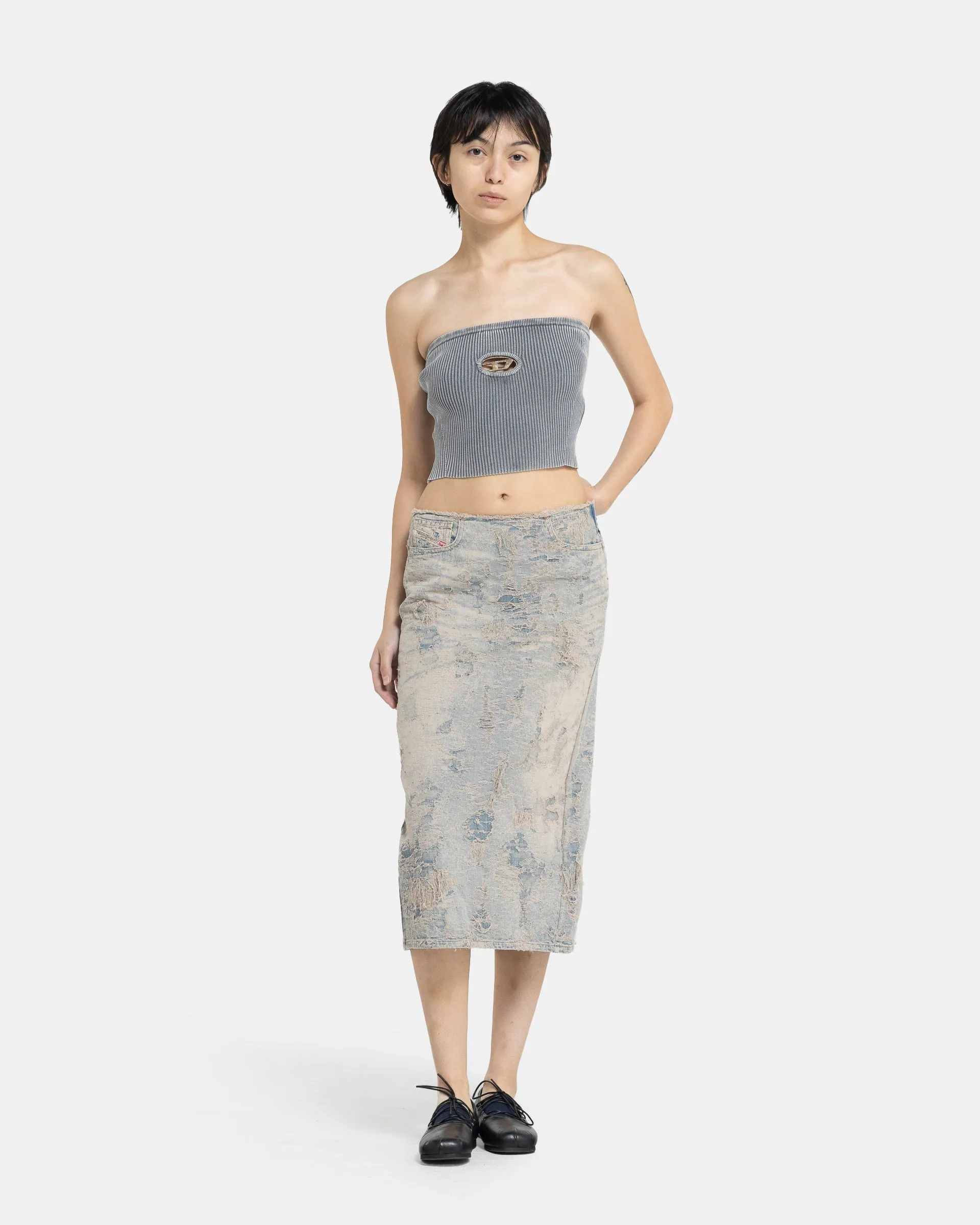 DE-PRA-FSF Skirt in Blue