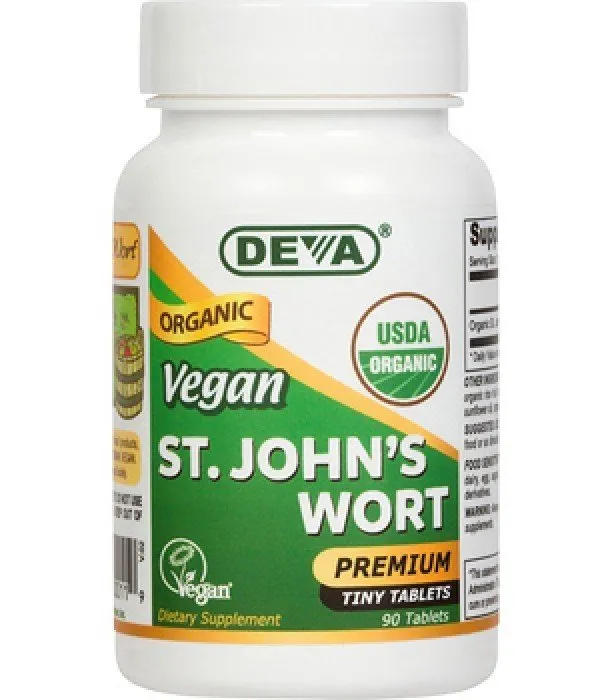 Deva Vegan Vegan St. John's Wort Organic 90 VegCap