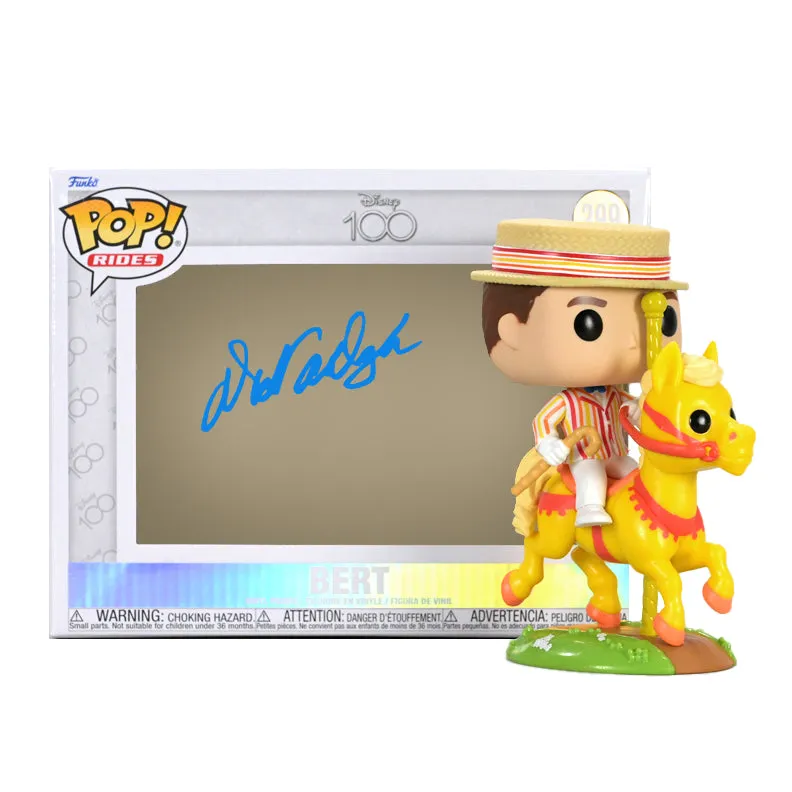 Dick Van Dyke Autographed Disney 100 Mary Poppins Bert on Carousel Horse POP Vinyl Figure #299