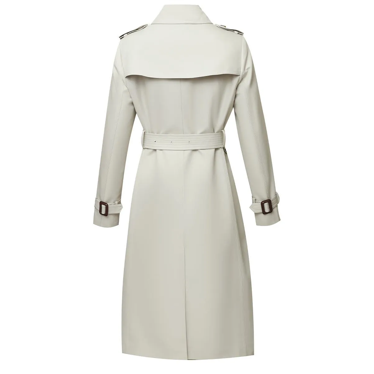 Double Breasted Cotton Trench Coat