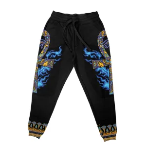 Egyptian Ankh Ft Eye Of Ra Joggers