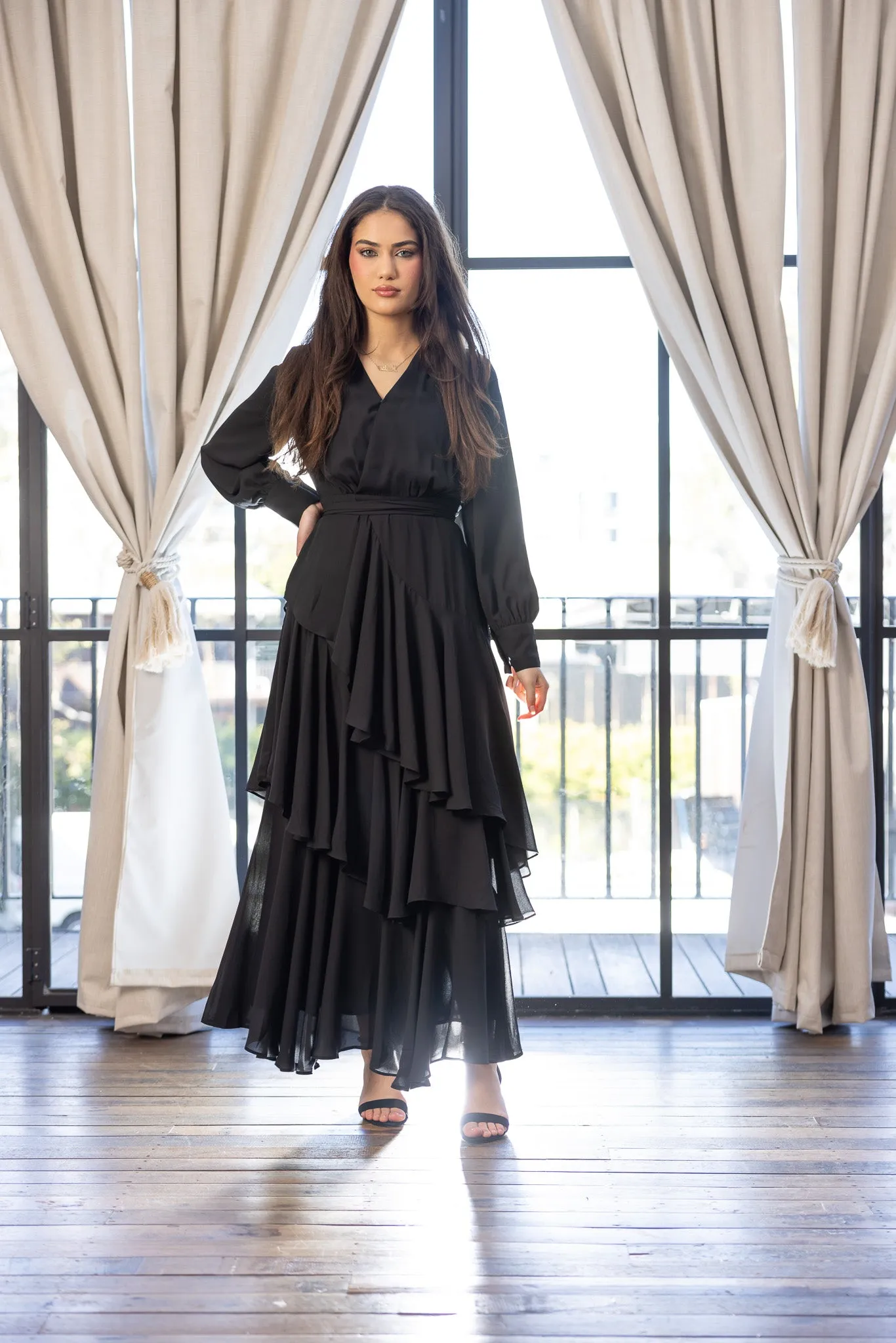 Ellaine Tiered Maxi Dress