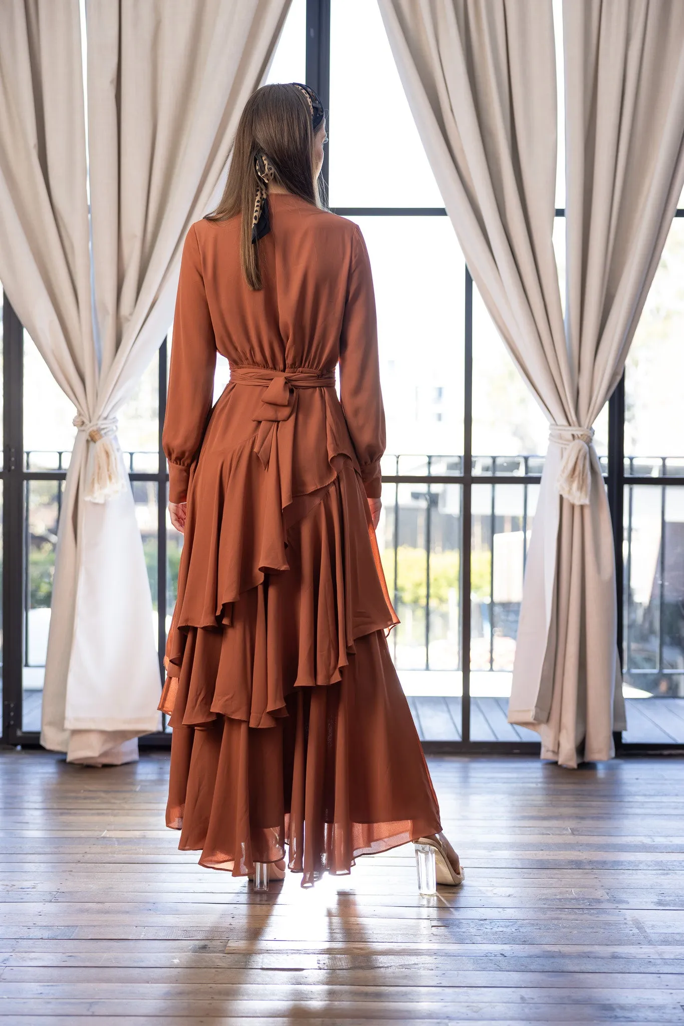 Ellaine Tiered Maxi Dress