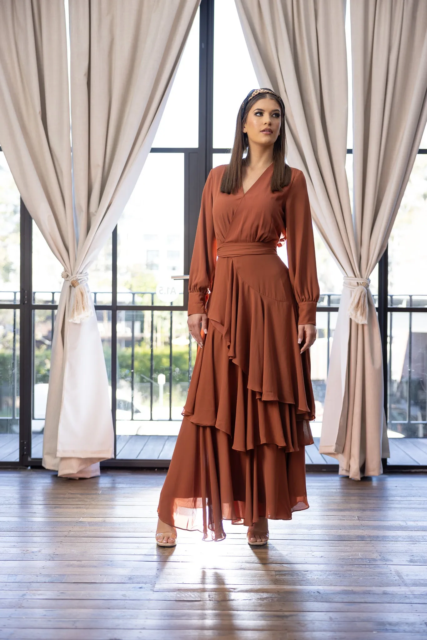 Ellaine Tiered Maxi Dress