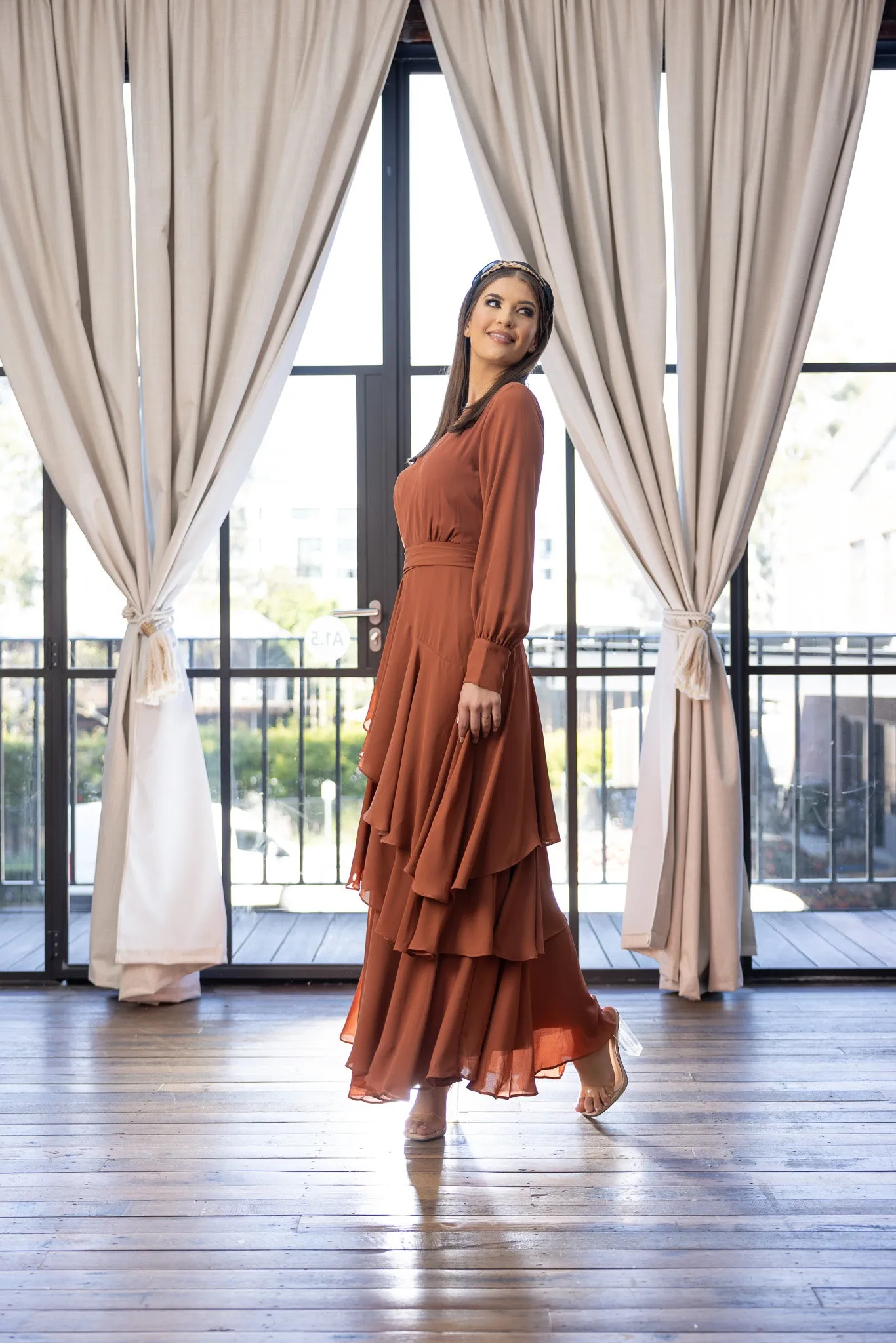 Ellaine Tiered Maxi Dress