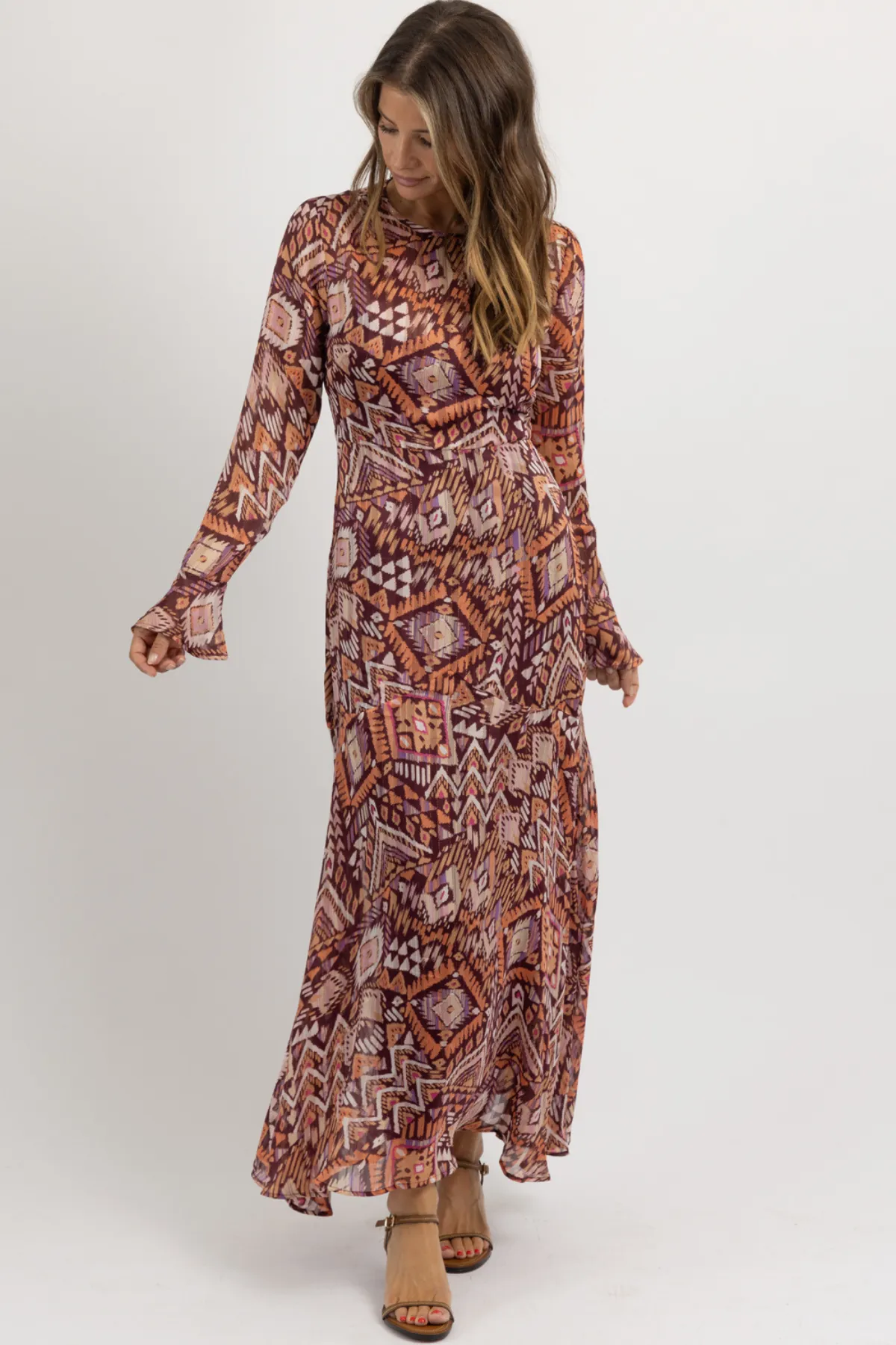 EM SHIMMER MAXI DRESS