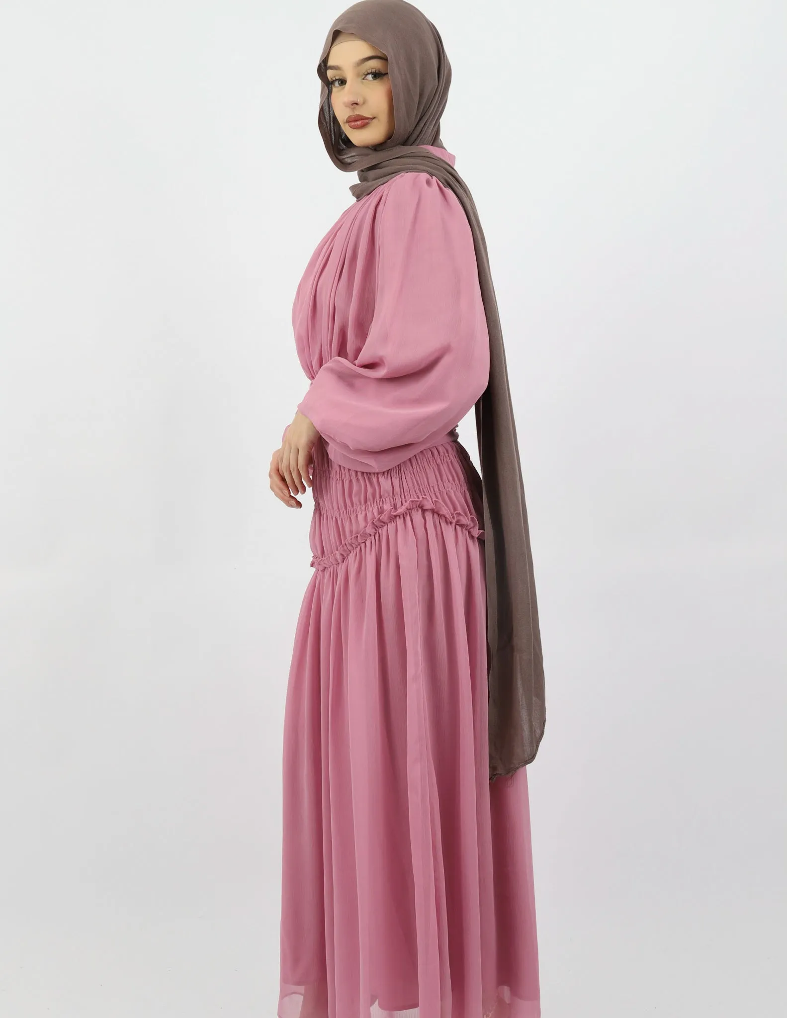 Escape Sharene Detailed Maxi Dress