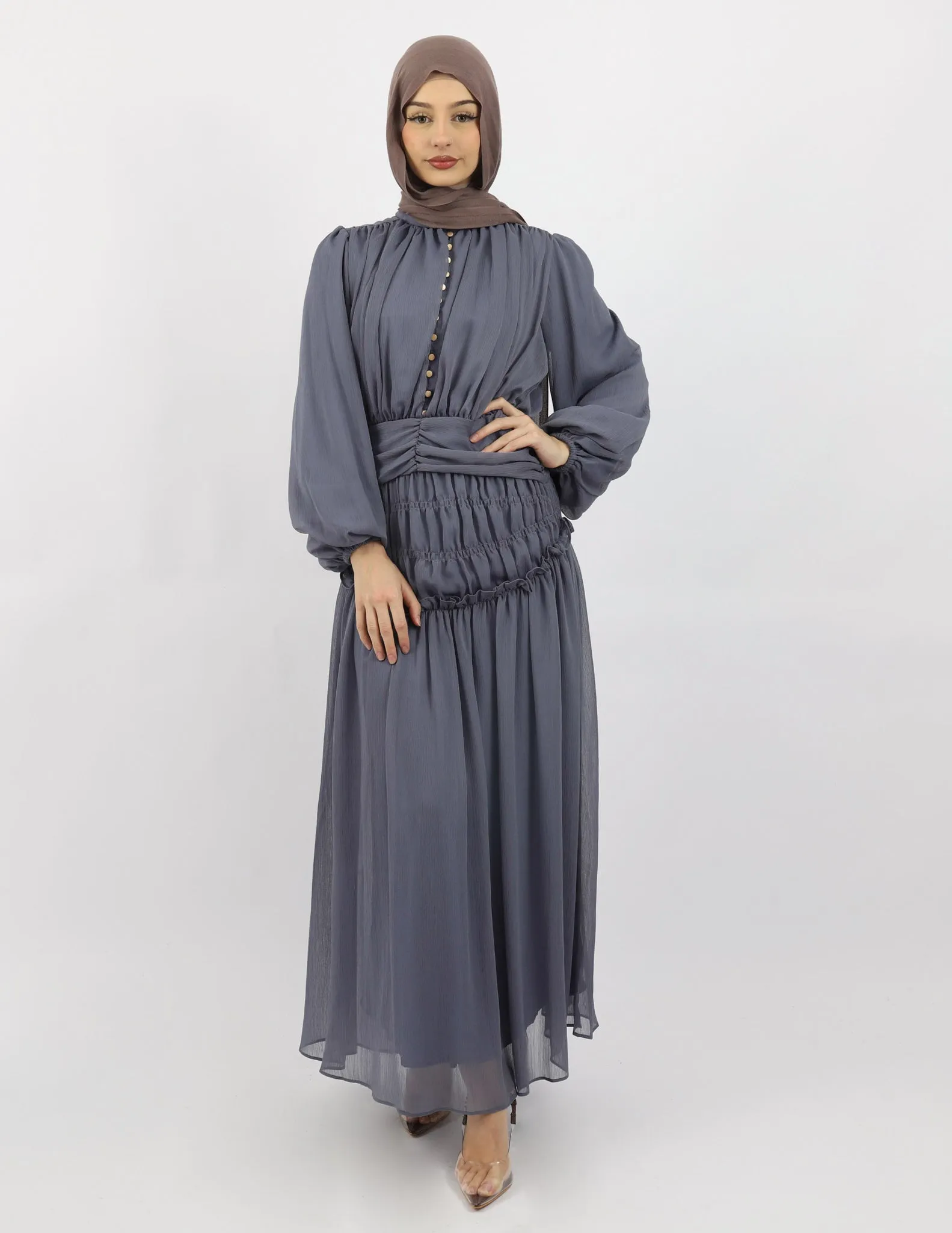 Escape Sharene Detailed Maxi Dress