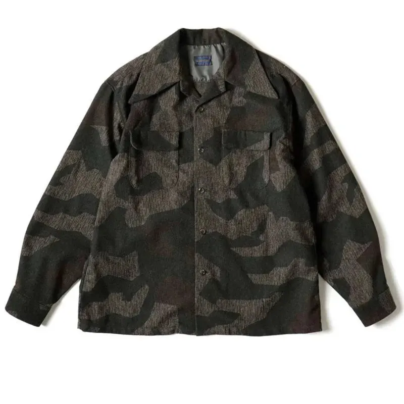 Exclusive Extinct Japanese Camouflage Military Coat - Long Sleeves