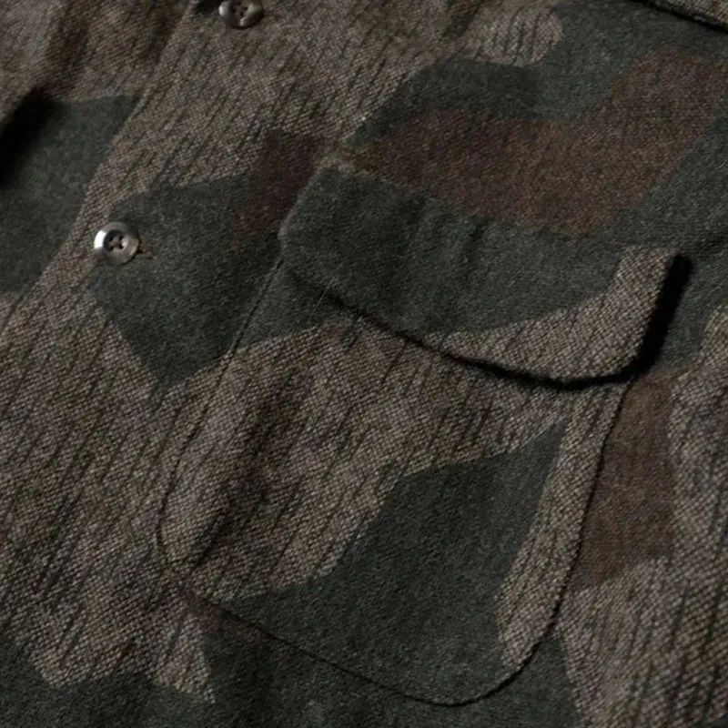 Exclusive Extinct Japanese Camouflage Military Coat - Long Sleeves