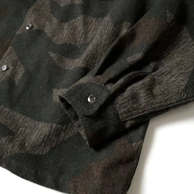 Exclusive Extinct Japanese Camouflage Military Coat - Long Sleeves