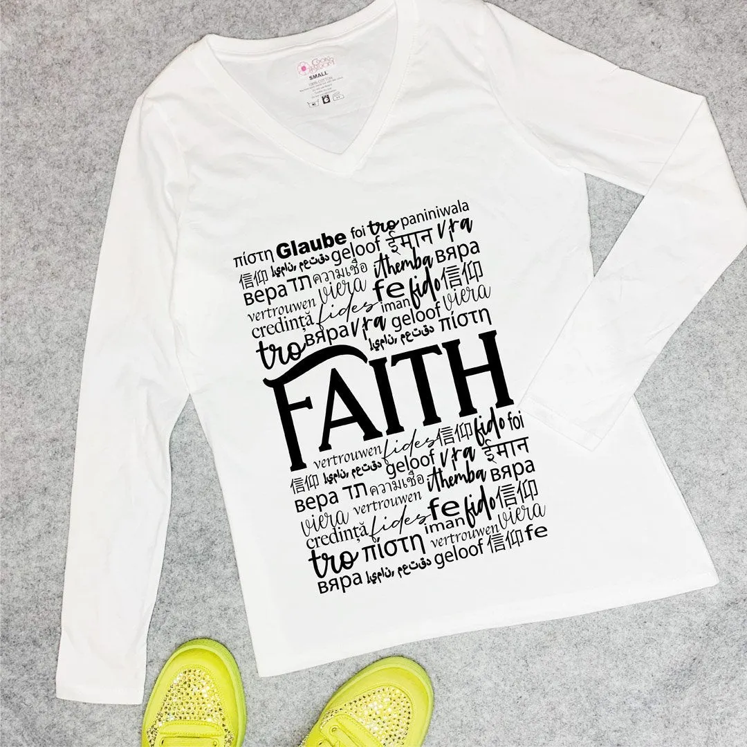 Faith in Translation Long-Sleeve T-Shirt