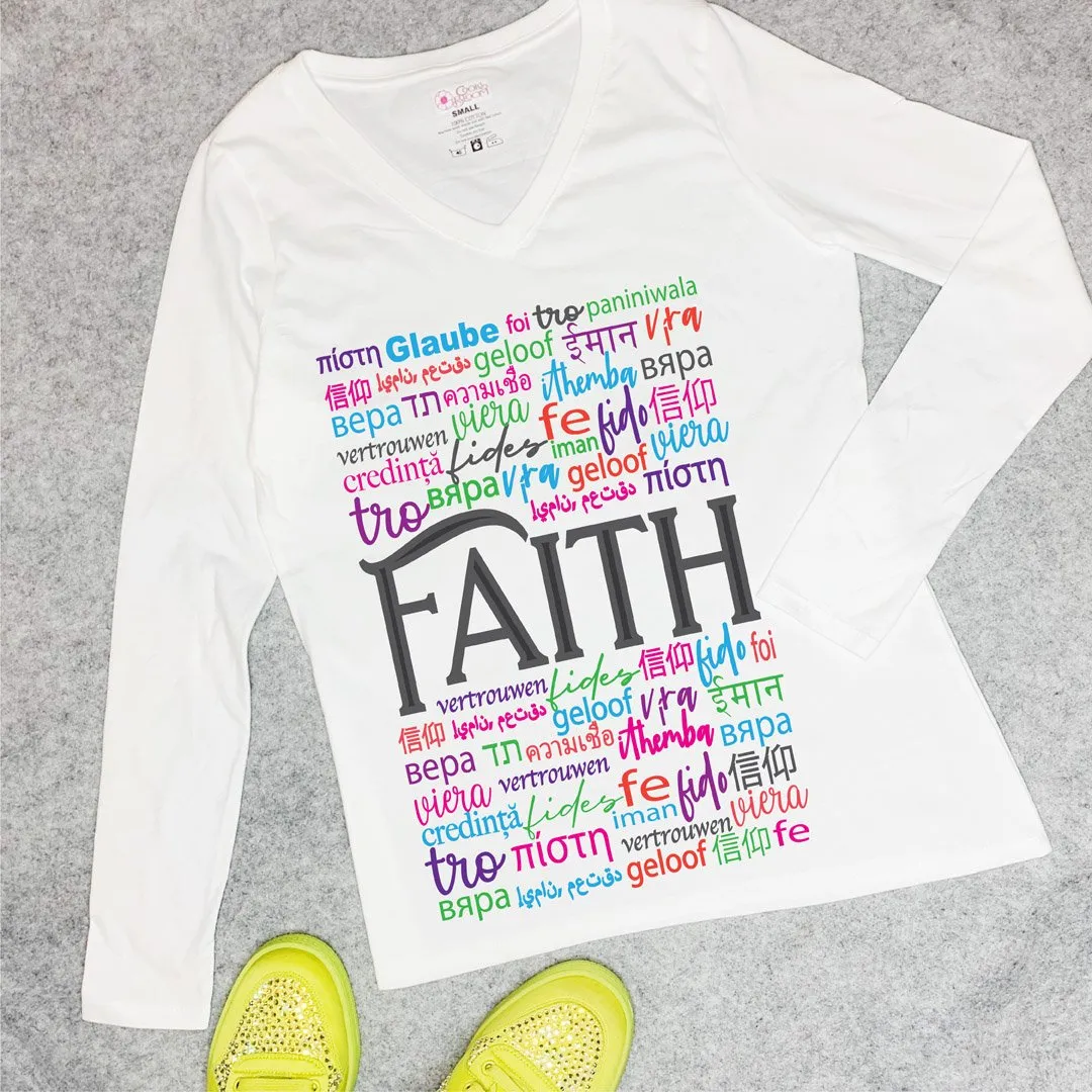 Faith in Translation Long-Sleeve T-Shirt