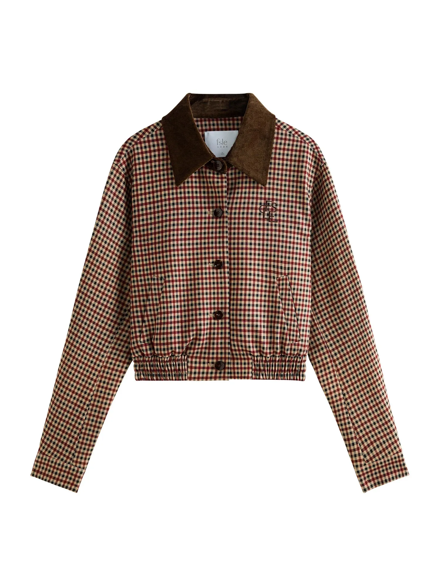 Fashionkova  Women Jacket Skirt Sets Red Brown Retro Plaid Female Drop Sleeve Casual Short Coats Pleated Skirt 24FS13343 24FS13347