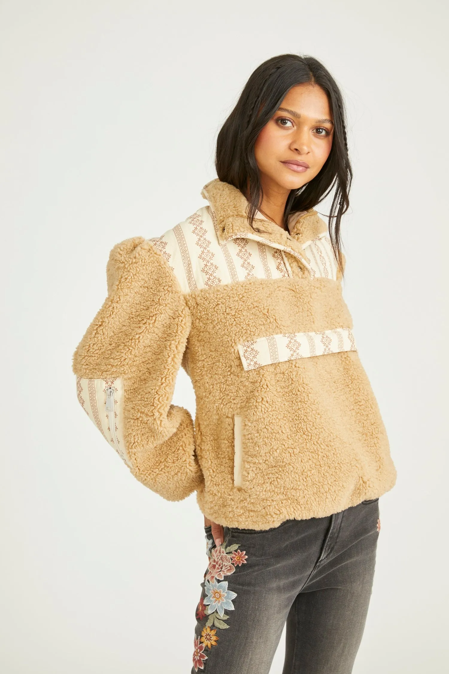 Fleece Sherpa - Beige